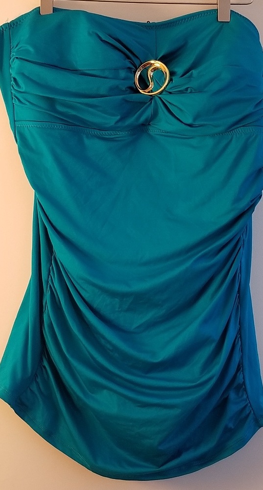 Blue swimsuit